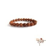 Original Rudraksha Bracelet 8 mm with 20 Beads for Men and Women (Pack of 1)