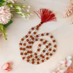 Original Rudraksh Mala 8MM – Rudraksha + Sphatik Mala | Lab Certified - Image 2
